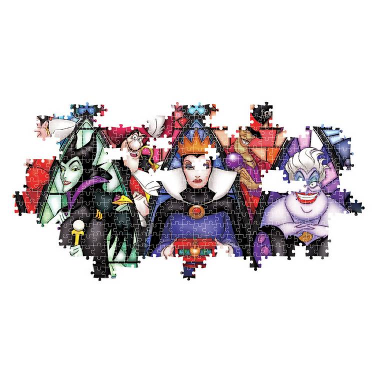 Clementoni Disney Villains jigsaw puzzle 1000 piece - British product