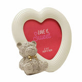 Widdop Love Is Sweet Baby Bear photo frame 4x4 inch, UK version