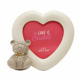 Widdop Love Is Sweet Baby Bear photo frame 4x4 inch, UK version
