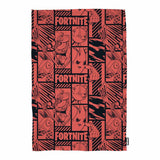 Fortnite fleece throw 150x100cm red, UK version