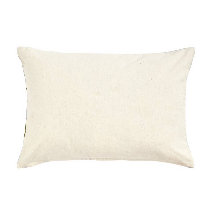 Habitat x Scion Odette crewel embroidery cushion 40x55cm (British brand)