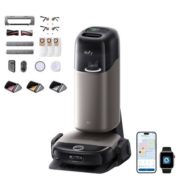 eufy Omni S2 robot vacuum cleaner - British product