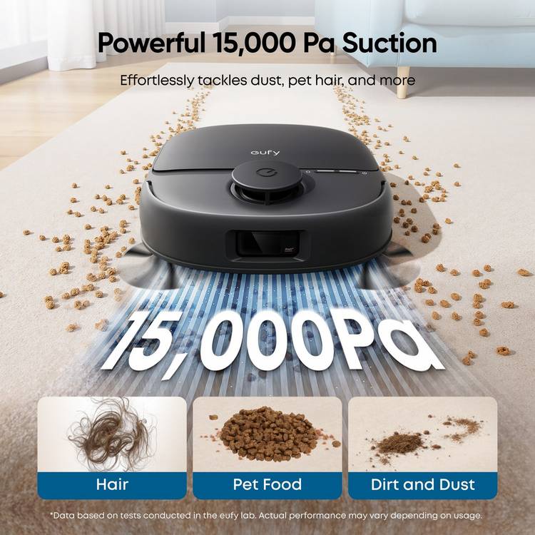 Eufy Omni C28A robot vacuum and mop with accessory kit, imported from the UK
