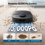 Eufy Omni C28A robot vacuum and mop with accessory kit, imported from the UK