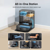 Eufy Omni C28A robot vacuum and mop with accessory kit, imported from the UK