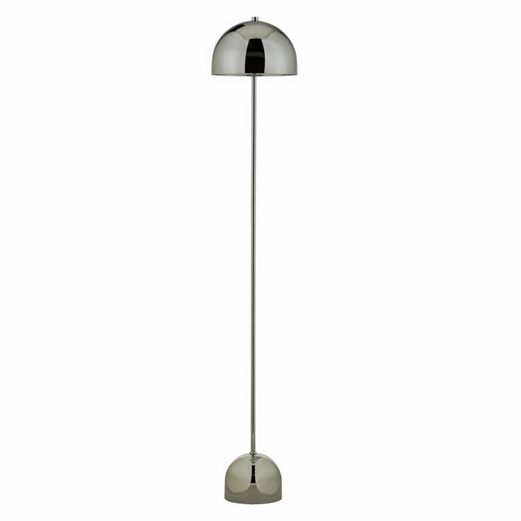 Searchlight Mushroom Port chrome LED floor lamp, imported from the UK