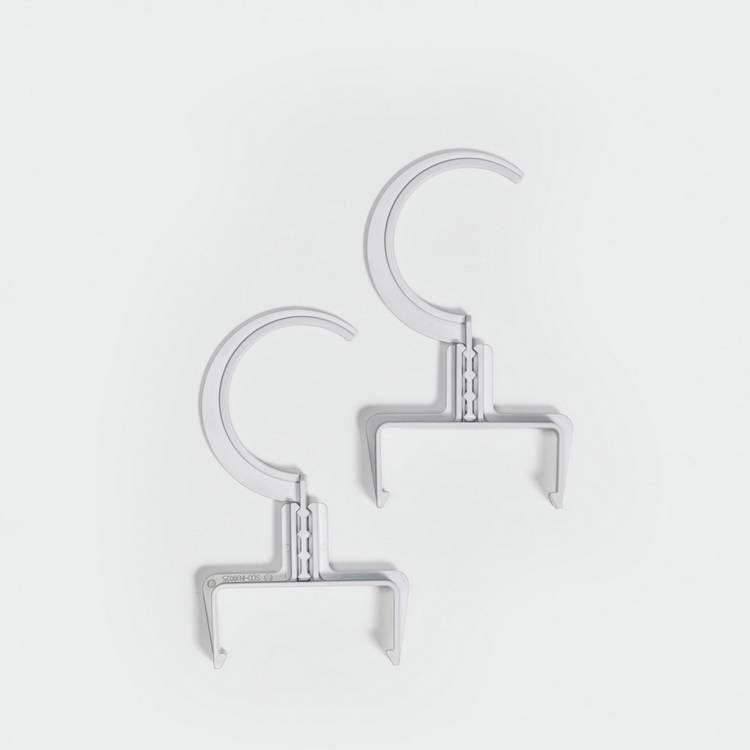 SpeedComfort cast iron radiator fan trio set white, imported from the UK