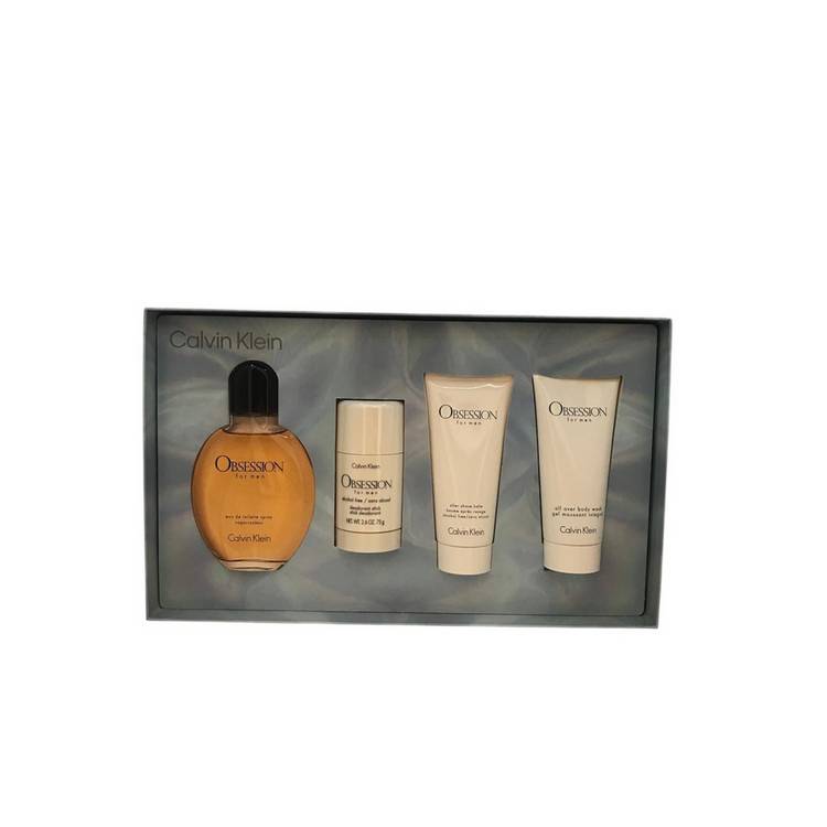 Calvin Klein Obsession EDT gift set 400ml, imported from the UK
