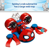 LEGO Marvel Spidey underwater vehicles building set 154 pieces (British brand)