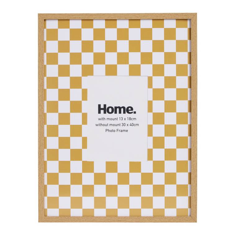 Argos Home oversized checkerboard picture frame 5x7 (British brand)