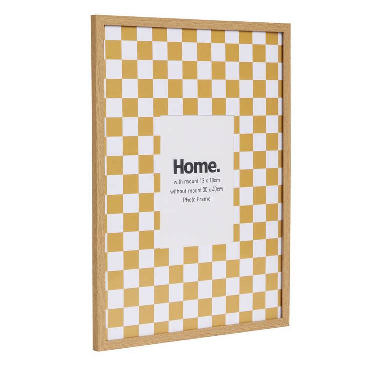 Argos Home oversized checkerboard picture frame 5x7 (British brand)