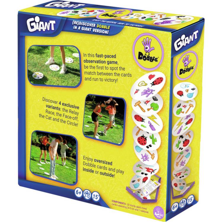 Asmodee Group Dobble Giant Game (British brand)