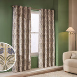 Argos Habitat Blackout Jacquard Eyelet Curtains Natural 117x137cm- Buy online at McGrocer