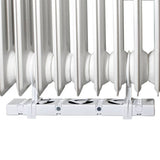 SpeedComfort cast iron radiator fan duo set white - British product