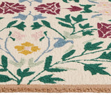 Argos Home country floral cream wool rug 120x170cm, UK version
