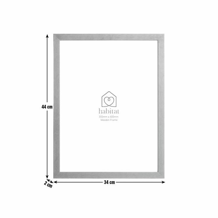 Habitat walnut Ontario picture frame 30x40cm (British brand)