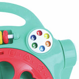 Chad Valley Lights & Tunes baby walker in teal, UK version