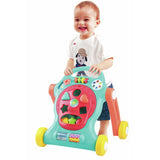 Chad Valley Lights & Tunes baby walker in teal, UK version