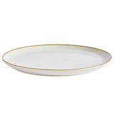 Argos Home mustard rim dinner set 12 piece, imported from the UK
