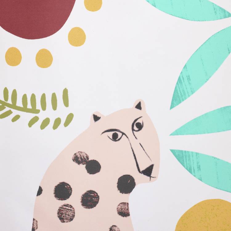 Habitat Global Animal antibacterial shower curtain 180x180cm - British product