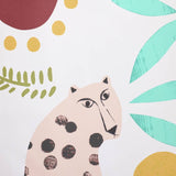 Habitat Global Animal antibacterial shower curtain 180x180cm - British product