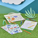 Argos Chad Valley Colour & Play Activity Bag - Jungle Colouring Activity Set- Buy online at McGrocer