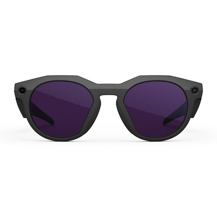 Oakley smart glasses black with Transitions Amethyst lenses - British product