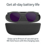 Oakley smart glasses black with Transitions Amethyst lenses - British product