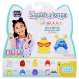 Squish-a-longs collectibles Style 3 Wave 5 pack of 8 (British brand)