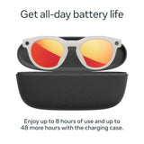 Oakley smart glasses Warm Grey Prizm Ruby Lenses (British brand)