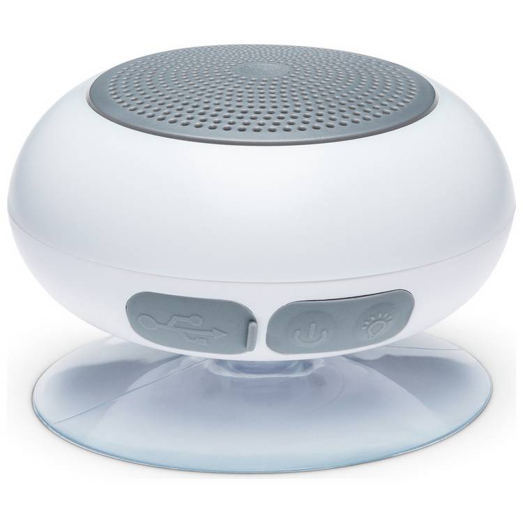 RED5 Light Up Shower Speaker with Bluetooth, UK version