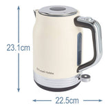 Russell Hobbs Hanley kettle Jasmine White, UK version