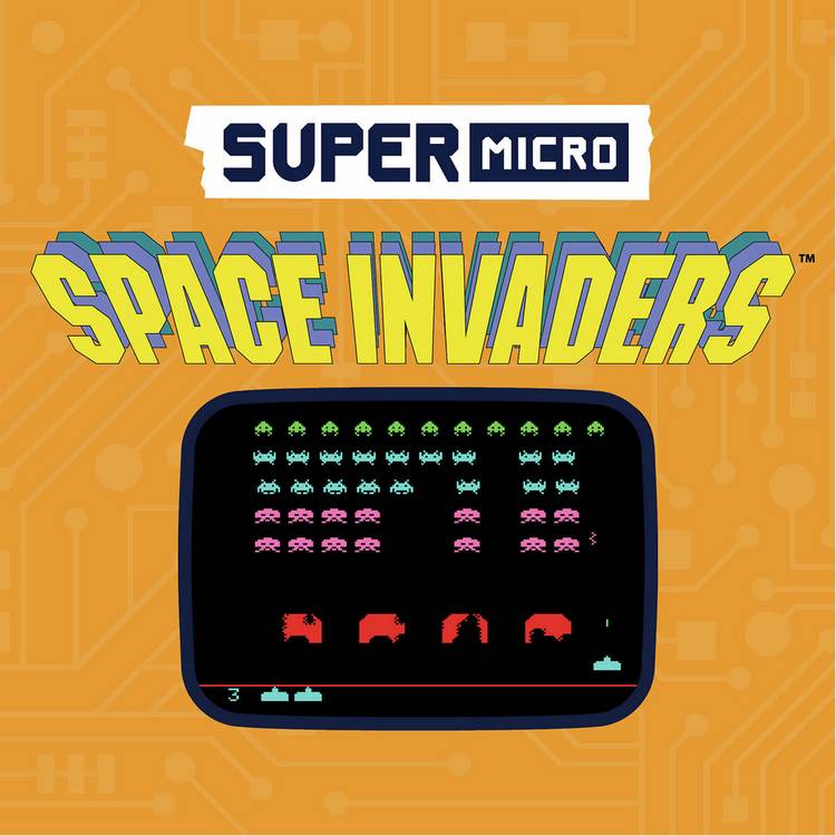 TAITO keychain gamer Space Invaders edition, imported from the UK
