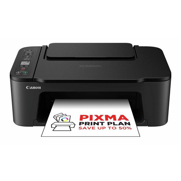 Canon PIXMA TS3750i wireless inkjet printer black, UK version