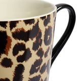 Argos Home animal print mugs set of 2 brown - British product