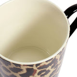 Argos Home animal print mugs set of 2 brown - British product