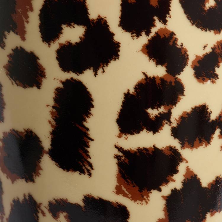 Argos Home animal print mugs set of 2 brown - British product
