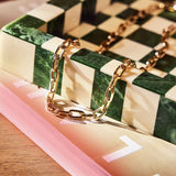 Habitat checkered green resin trinket tray, UK version