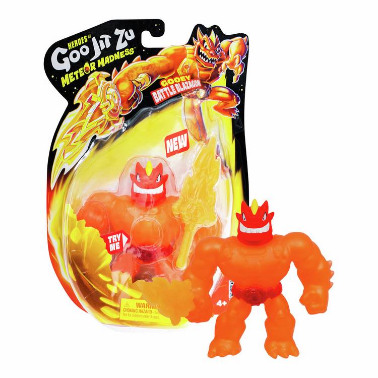 Heroes of Goo Jit Zu stretchable action figure pack - British product