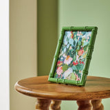 Habitat bamboo effect green picture frame 4x6, UK version