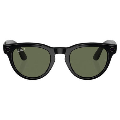 Argos Ray-Ban Meta Headliner Gen 1 Smart Glasses - Shiny Black, Polarized Green- Buy online at McGrocer