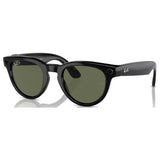 Ray-Ban smart glasses shiny black polarized green (British brand)