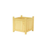 Argos Home wooden square planter 40cm - British product
