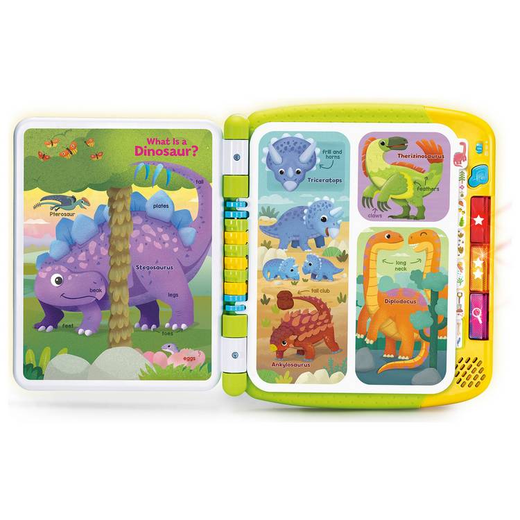 LeapFrog Touch & Learn Dinosaur Book interactive toy, UK version
