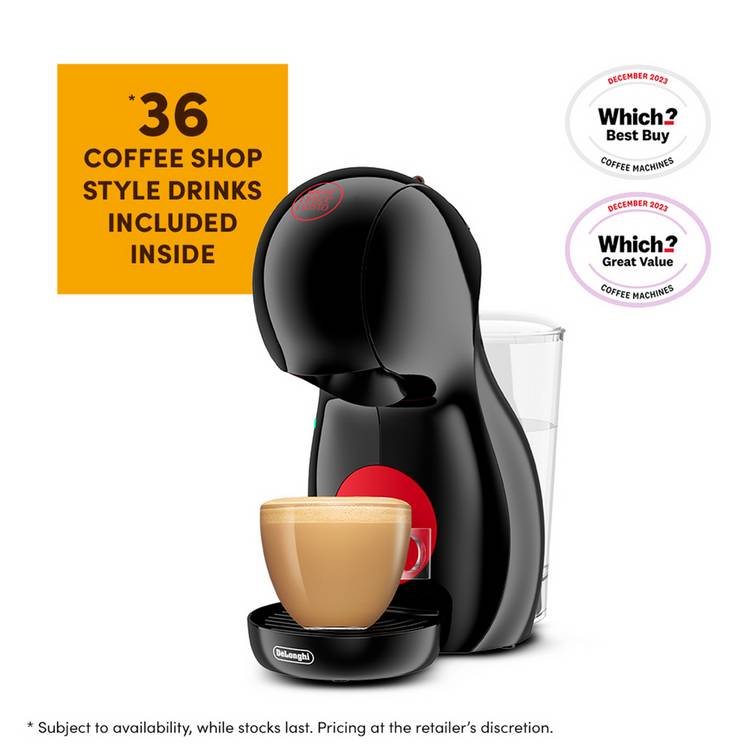 Dolce Gusto Piccolo XS coffee machine bundle - British product