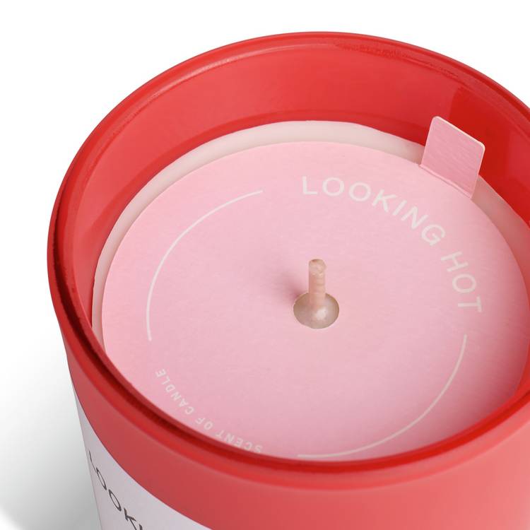 Argos Home Looking Hot candle red - British product