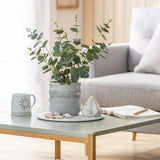 Argos Habitat Artificial Green Eucalyptus Plant in Matte Black Pot, 48cm- Buy online at McGrocer