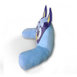 Bluey cuddle cushion light blue 48x59cm (British brand)