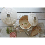 Habitat cast iron casserole dish cream 3.3L, imported from the UK