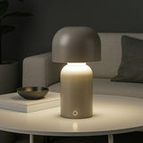 Argos Searchlight Mushroom Port Rechargeable LED Table Lamp - Grey- Buy online at McGrocer